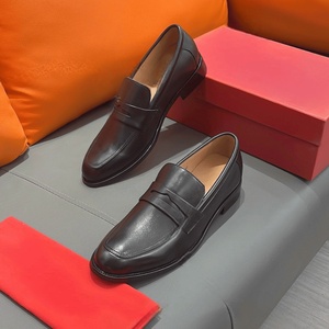 Mocasines de Alta Calidad, Modernos y a la Moda, Discretos y Lujosos, Tacón Bajo Antideslizante, Cómodos y Transpirables, Ferragamos - Product Image 2