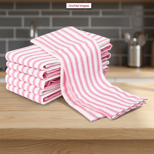 Serviettes de cuisine modernes en coton biologique de haute qualité, vente en gros du fabricant, meilleur prix du marché, approvisionnement en vrac - Product Image 1