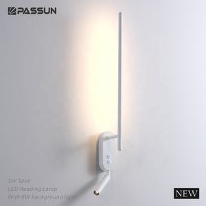 <span class=keywords><strong>Applique</strong></span> murale LED réglable, luminaire d'intérieur, éclairage de qualité supérieure, idéal pour une chambre à coucher ou un hôtel, 6w plus 3w, nouveau modèle 2020 - Product Image 6