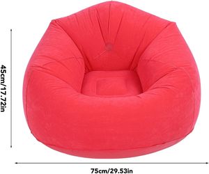 Home Decoration Eco-Friendly Waterproof PVC Lazy <b>Sofa</b> Washable Recliner Living Room Inflatable Comfortable - Product Image 2