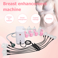 FARSLIM 10-en-1 Appareil de Massage et d'Amélioration Mammaire avec Boutons, Stimulation des Mamelons, Thérapie par Ventouses et Massage par Aspiration