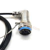 ZLTC D38999 4 noyaux en plastique de connecteurs de fibre Plug and Socket J599POF/04P -4 * HFBR4501 assemblage de câble à fibre optique