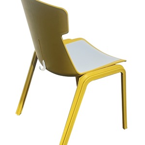 Silla de Oficina Henmei Amarilla con Respaldo para Uso en Oficina - Product Image 2