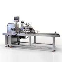 Machine d'étiquetage automatique électrique de haute précision à transfert thermique PLC pour cartons, poudre de mastic et sacs tissés