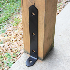 Supports de rail de lit robustes sans mortaise Connecteurs de cadre de lit en <span class=keywords><strong>bois</strong></span> zingués avec vis - Product Image 4