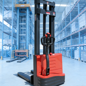 JG all'ingrosso 2 ton 1.5 ton 3m impilatori elettrici di sollevamento Pallet Stacker a piedi tipo elettrico impilatore carrello elevatore montacargas - Product Image 1
