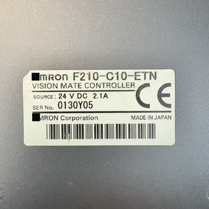 Controlador de Visión F210-C10-ETN Usado en Buen Estado F210-C10-ETN F210-C10-ETN Controlador de Visión Usado en Buen Estado F210-C1 - Product Image 6
