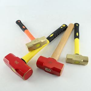 TPRハンドルドイツスレッジハンマーノンスパーク銅真鍮1LB-20LB - Product Image 4