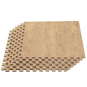 Factory Price Waterproof Wood Grain <strong>Foam</strong> <strong>Floor</strong> Tiles Protective Flooring for Garage <strong>Basement</strong> - Product Image 1