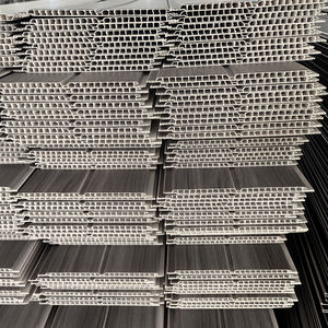 モダンデザインウッド複合<span class=keywords><strong>PVC</strong></span>天井パネル防水耐火天井グリッド直送中国工場 - Product Image 3