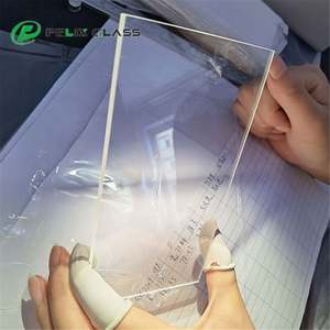 กระจกแซฟไฟร์ขนาดใหญ่ FELIX คุณภาพพื้นผิวสูง 60/40 หน้าต่างออปติคอล ไม่มีการเคลือบผิว กระจกคริสตัลแซฟไฟร์ใส - Product Image 2