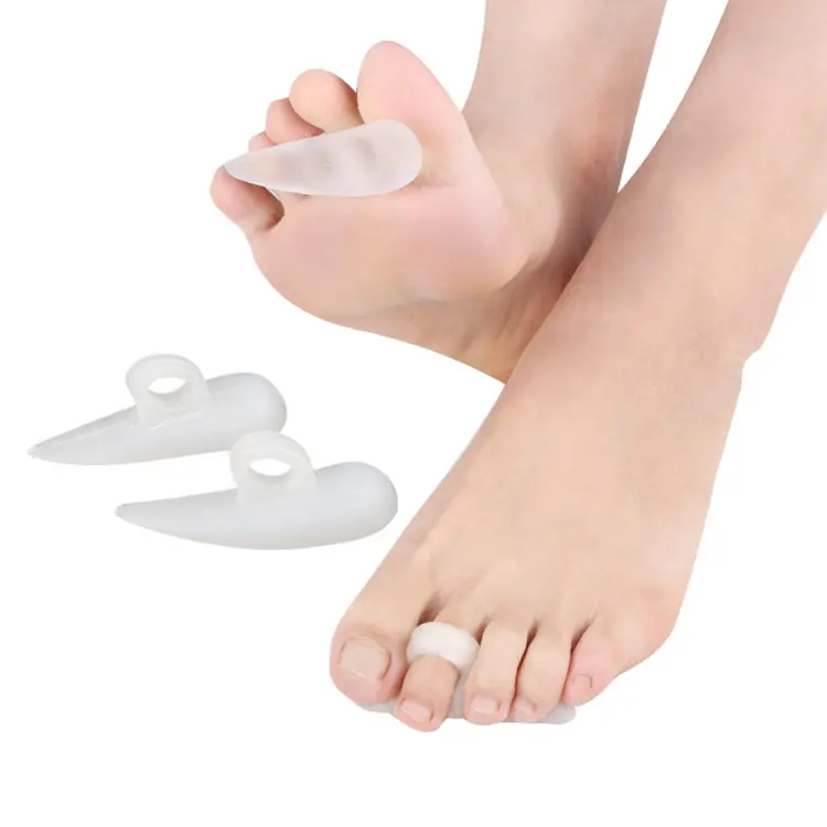 Siliconen Gel Teen Separators Bunion Corrector Gel Teen Spacers & Stijltang Voor Overlappende Tenen