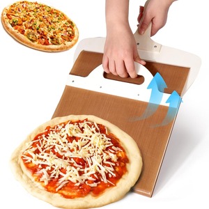 XLR nueva llegada Sling Pizza Peel pala de transferencia de Pizza de madera con mango antiadherente <span class=keywords><strong>Magic</strong></span> Pizza espátula paleta - Product Image 3