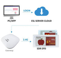 Nuevas Etiquetas Electrónicas BLE, Preisschilder Digital, Etiqueta de Precio ESL, Pantalla EPD E Ink, Etiqueta Electrónica, Etiqueta Electrónica para Estantes