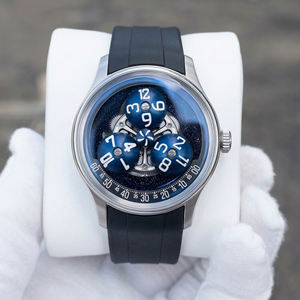 Reloj Mecánico Automático SANYIN OEM con Movimiento de Hora Saltante 8215, Reloj de Pulsera de Silicona Negra con Cúpula de Lujo, Proveedor de Relojes de Marca Personalizada - Product Image 1