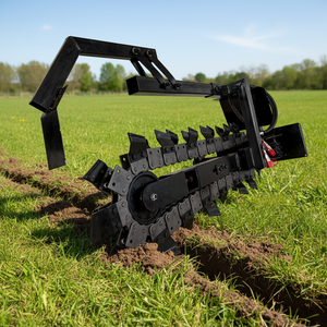 Новинка 2025 года: Многофункциональный траншеекопатель с двигателем для мини-погрузчиков, настраиваемый под заказ, для сельского хозяйства - Product Image 3