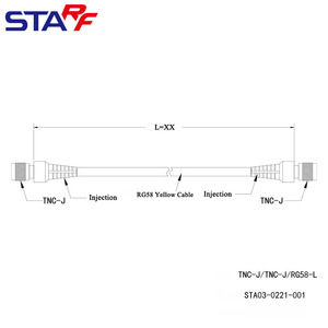 Cavo Antenna GNSS per Esterni TNC Maschio-Maschio, Femmina-SMA, RG58, LMR200, LMR400, Cavi di Comunicazione RF GNSS - Product Image 5