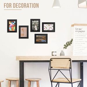 Cadre photo en carton écologique pour photos de diplôme, à faire soi-même, pour la décoration de la maison ou du bureau, avec chevalet - Product Image 2
