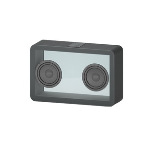 Caja de música acrílico transparente Bluetooth altavoz bajo inalámbrico Bluetooth altavoces de techo fiesta en casa Retro <span class=keywords><strong>Radio</strong></span> grande - Product Image 3