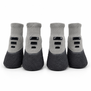 Chaussettes antidérapantes <span class=keywords><strong>pour</strong></span> <span class=keywords><strong>chien</strong></span> <span class=keywords><strong>avec</strong></span> semelle en caoutchouc <span class=keywords><strong>imperméable</strong></span>, chaussures tricotées <span class=keywords><strong>pour</strong></span> animaux de compagnie, protection des <span class=keywords><strong>pattes</strong></span> <span class=keywords><strong>pour</strong></span> chiens - Product Image 1