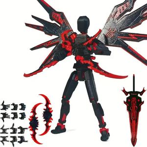 Robot <span class=keywords><strong>Titan</strong></span> T13 Stampato in 3D di Alta Qualità, Action Figure Articolata per Appassionati di Gaming e Collezionisti, Nessun Assemblaggio Richiesto - Product Image 1