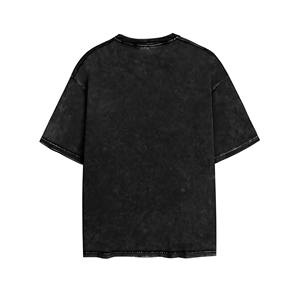 T-shirt Homme en Coton 100% (250g) Effet Vieilli Délavé, Personnalisable sur le Devant, Style Vintage, Décontracté, Streetwear, OEM, Marque Privée, Vente en Gros - Product Image 2