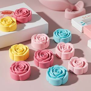 ปลอกดินสอซิลิโคนรูปดอกกุหลาบ 3 มิติ แบบขายส่ง สั่งทำได้ ลายการ์ตูน สไตล์ฮวงจุ้ย สำหรับสำนักงาน โรงเรียน รับสั่งจำนวนมาก - Product Image 5