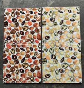 Guijarro de gota de agua pequeño de <span class=keywords><strong>ladrillo</strong></span> de cristal 300X300 para exterior Villa balcón baño resistente al desgaste antideslizante para <span class=keywords><strong>techo</strong></span> de escaleras - Product Image 3