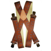 Bretelles pour hommes de haute qualité, 2 pouces, robustes, logo personnalisé par transfert thermique, forme en X, clip arrière, élastiques, pour le travail, la chasse