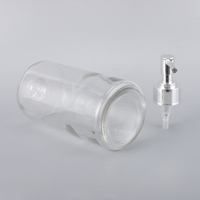 Flacon en verre vide de 700 ml au design populaire pour crème de soin de la peau, usage domestique pour désinfectant pour les mains, lait corporel, sous-emballage