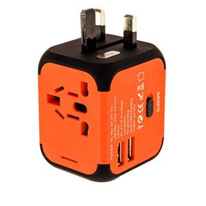 Universal USB <span class=keywords><strong>de</strong></span> adaptador <span class=keywords><strong>de</strong></span> corriente móvil Universal adaptador <span class=keywords><strong>de</strong></span> viaje USB con Reino Unido UE nos AUS macho - Product Image 6