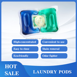 Cápsulas de detergente para ropa, 4 en 1, respetuosas con el medio ambiente, cápsulas de gel para la colada, para el hogar - Product Image 2