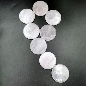 White Crystal Round <b>Eyelash</b> Extension Pad 50mm <b>Reusable</b> Jade Sheet For Lash Application - Product Image 3