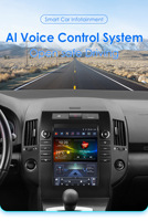 CARUPEZ-Estéreo de coche con Android, 9,7 pulgadas, para Toyota Verso 2004-2009, estilo Tesla Vertical, navegación GPS, DSP, tarjeta SD de CA, modelo de 1 año