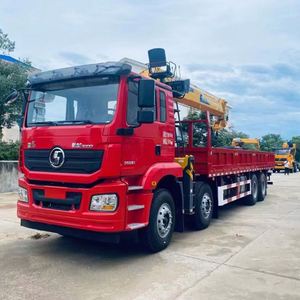 Camion grue à flèche télescopique Shacman Delong 8*4, 16 tonnes, idéal pour la construction et la logistique lourde - Product Image 2