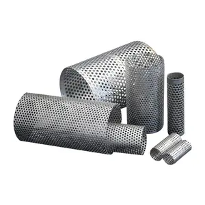 Customized Stainless Steel Woven Wire Mesh Filter Tube 304 316 316L Grade for Mesh Filters