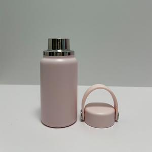 Wholesale 6.7oz/200ml Kids <b>Mini</b> Insulated Stainless Steel Water <b>Bottle</b> with Handle Lid - Ready to Ship Custom Logo - Product Image 2