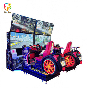 Nuova <span class=keywords><strong>Macchina</strong></span> da <span class=keywords><strong>Gioco</strong></span> <span class=keywords><strong>Simulatore</strong></span> di Guida Auto da Corsa per Adulti a Tema Orsetto, <span class=keywords><strong>Simulatore</strong></span> Arcade a Moneta per Videogiochi di Corse Automobilistiche - Offerta Speciale - Product Image 2