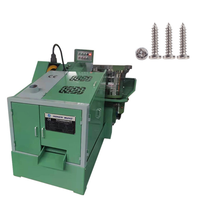 Customized High Efficiency Automatic Threading Rolling Bolts and Nuts Making Machine New Used Metal Forging Machinery