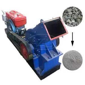 Mini Gold Processing Small 200*500 Clinker Coal Powder Gypsum Plaster Stone Crushing Hammer Mill Crusher Machine Of 800 600