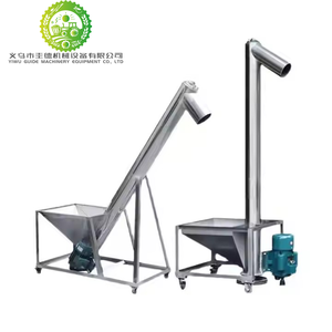 Alimentador espiral de alta calidad para gránulos y polvo de plástico, de acero inoxidable; transportador espiral automático - Product Image 5