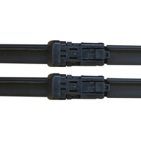 Kction K-218 D'équipement D'origine Bouton Poussoir Adaptateur B5 Frameless Balai D'essuie-Glace Souple Devant Plat Remplacement Balais D'essuie-Glace