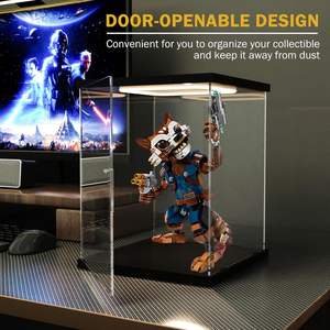 กล่องอะคริลิค OEM สำหรับโชว์เสื้อผ้า รุ่น YGL-PF ใส กันฝุ่น น้ำหนัก 1.55 กก. ขนาด 9.8x7.9x9.8 นิ้ว - Product Image 5