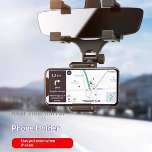 Nuevo Soporte Universal Multifuncional para Navegación, Clip Fijo para Espejo Retrovisor de Coche, Soporte para Teléfono Móvil - Product Image 2