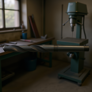 Fervi Tapered Shank Twist <b>Drill</b> 13mm High Speed Steel For Metal Drilling - Product Image 3