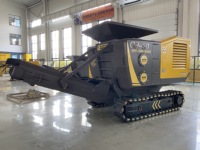 Concasseur à mâchoires portable personnalisé Monde Factory avec matériaux haute résistance, moteur haute capacité et composants d'engrenage