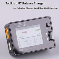 Chargeur de batterie de drone compact multifonctionnel 1-6S 200W 10A pour test de signal de modèles RC