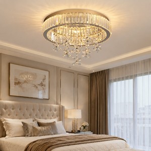 Lustres design sur mesure en matériaux variés, Lustres de plafond modernes, Lustres modernes pour chambre à coucher, Luminaire de plafond - Product Image 1