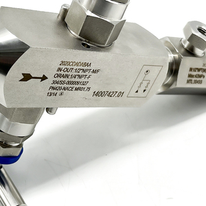 Amortisseurs 40 MPa pour instruments de mesure, amortisseur de manomètre en acier inoxydable - Product Image 3