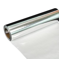 Isolation en feuille d'aluminium en tissu tissé laminé Matériau d'isolation pour le toit Couverture temporaire sur les systèmes de toiture exposés